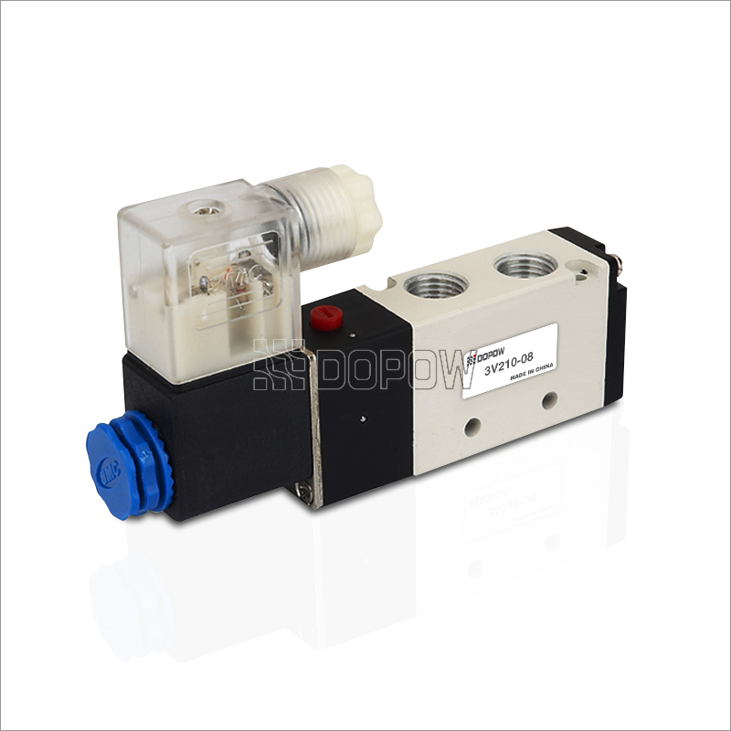 3V210-08 Solenoid Valve 3 Port Airtac Type Solenoid Valve 3V200 Series
