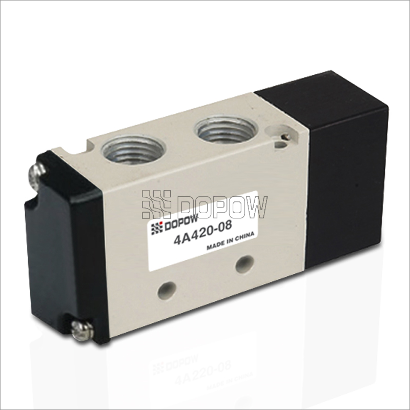 4A410-08-Pneumatic-Air-Valve-Airac-type-5-Port-Air-Operated-Valve-4A400-Series